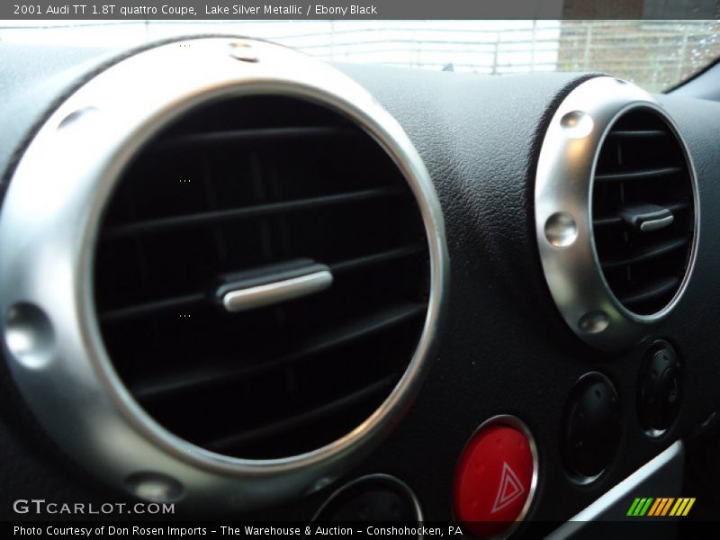 Lake Silver Metallic / Ebony Black 2001 Audi TT 1.8T quattro Coupe