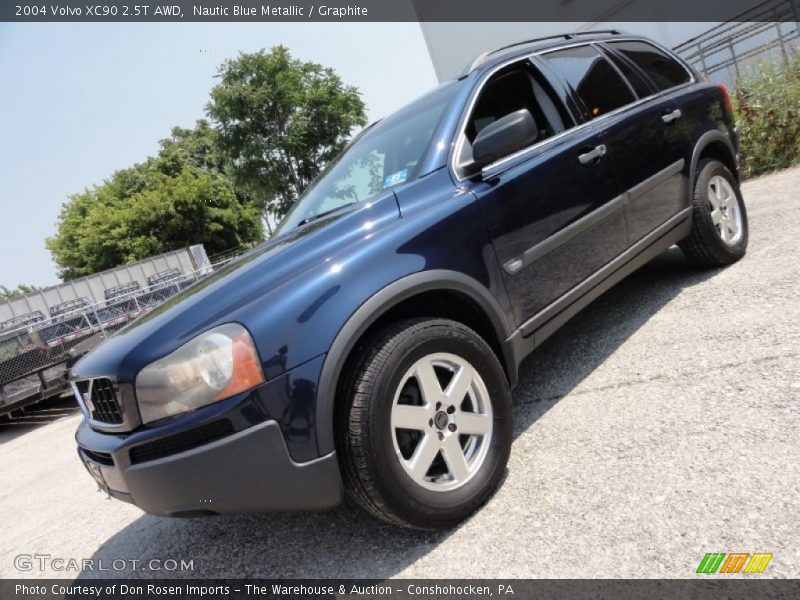 Nautic Blue Metallic / Graphite 2004 Volvo XC90 2.5T AWD