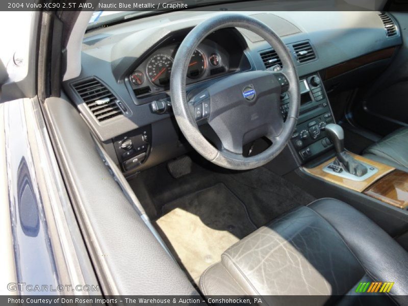Nautic Blue Metallic / Graphite 2004 Volvo XC90 2.5T AWD