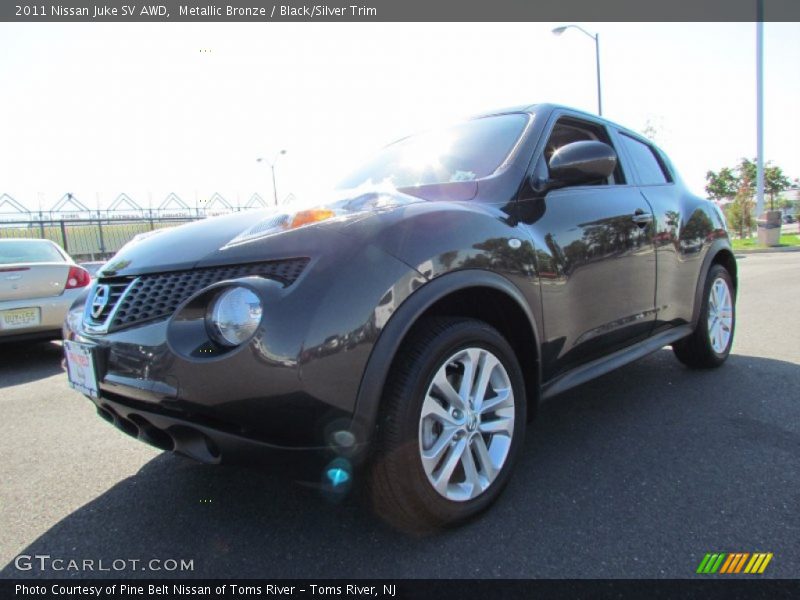 Metallic Bronze / Black/Silver Trim 2011 Nissan Juke SV AWD