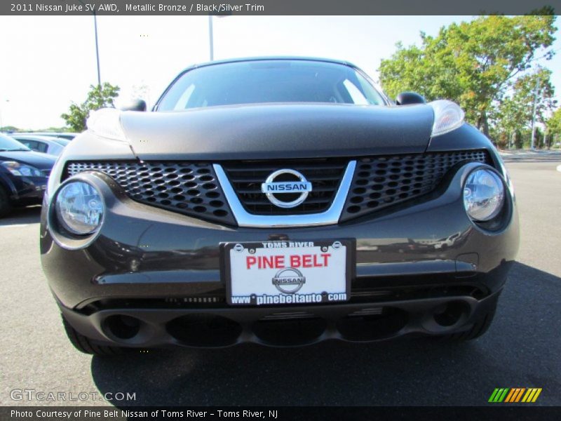 Metallic Bronze / Black/Silver Trim 2011 Nissan Juke SV AWD