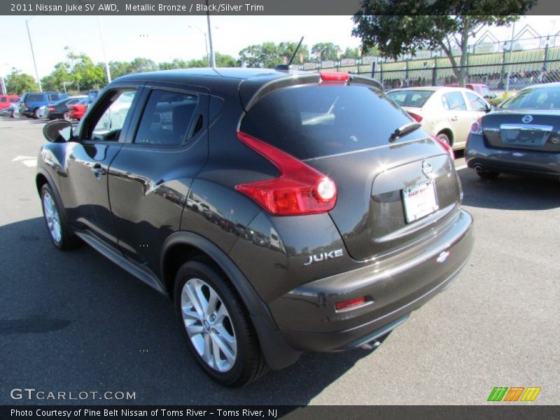 Metallic Bronze / Black/Silver Trim 2011 Nissan Juke SV AWD