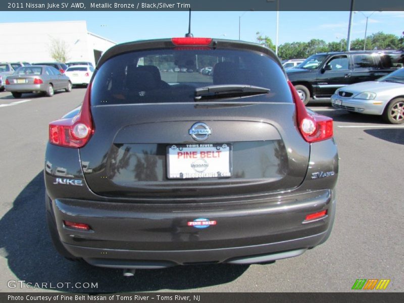 Metallic Bronze / Black/Silver Trim 2011 Nissan Juke SV AWD