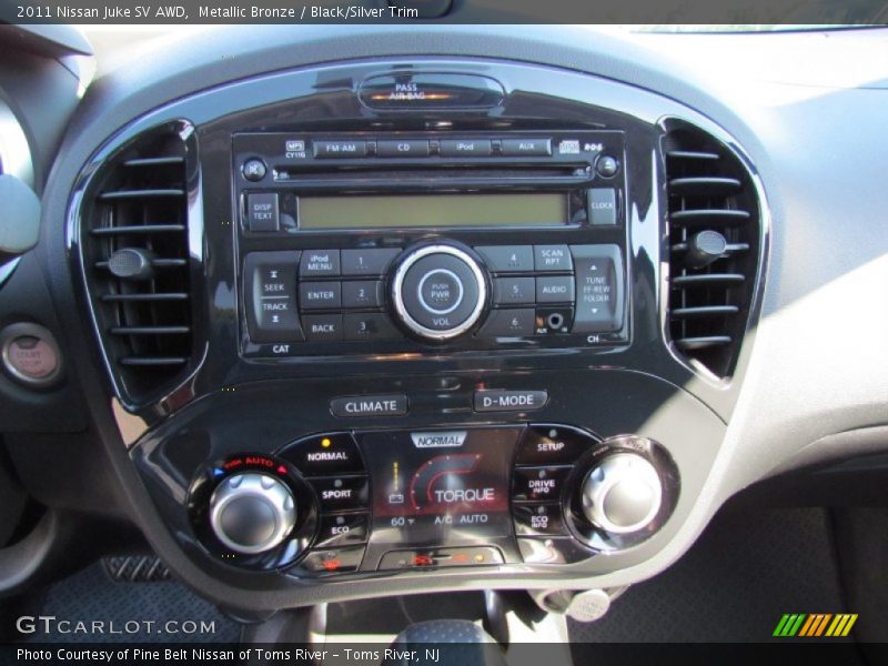 Metallic Bronze / Black/Silver Trim 2011 Nissan Juke SV AWD