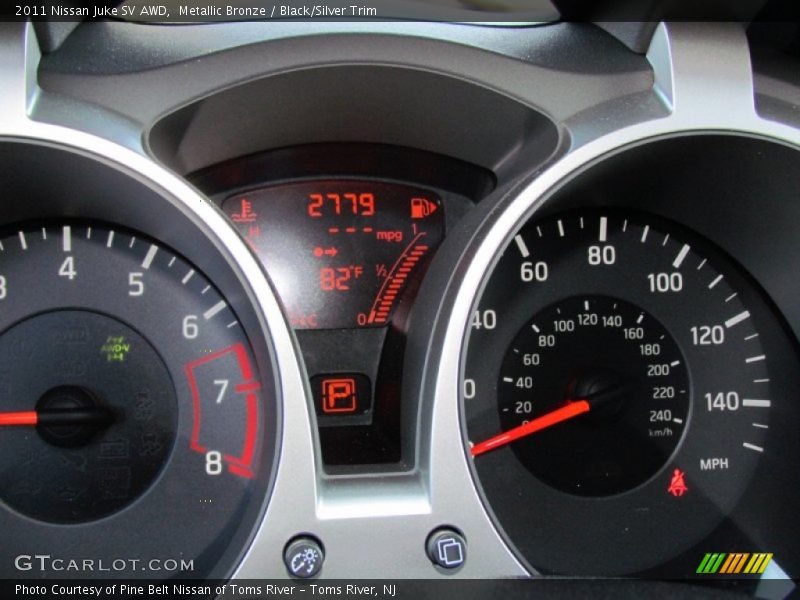 Metallic Bronze / Black/Silver Trim 2011 Nissan Juke SV AWD