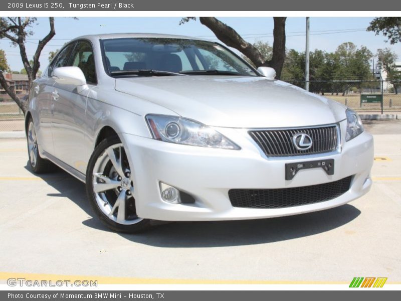 Tungsten Pearl / Black 2009 Lexus IS 250