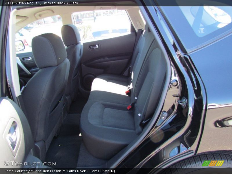 Wicked Black / Black 2011 Nissan Rogue S