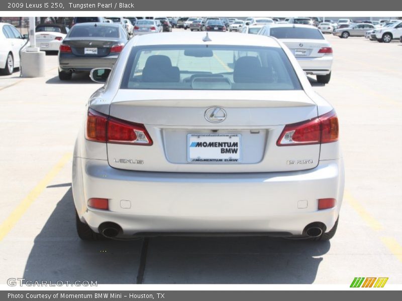Tungsten Pearl / Black 2009 Lexus IS 250