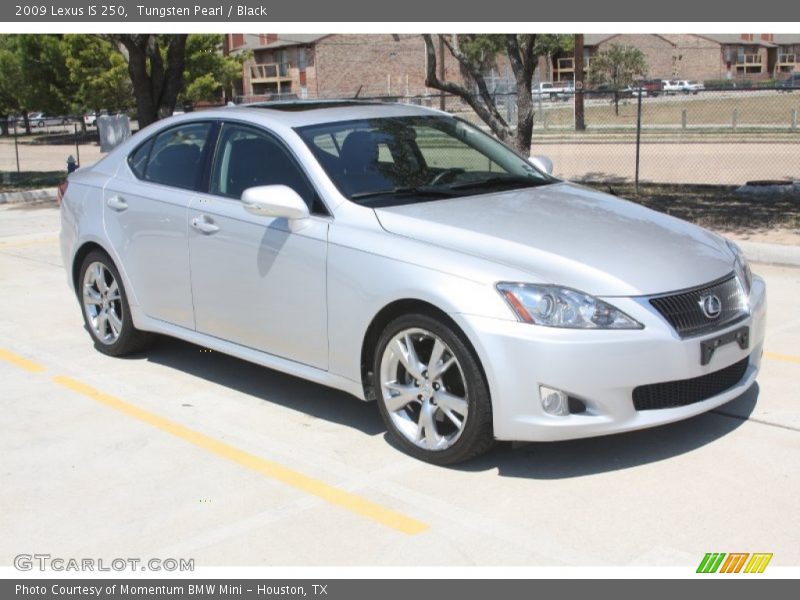 Tungsten Pearl / Black 2009 Lexus IS 250