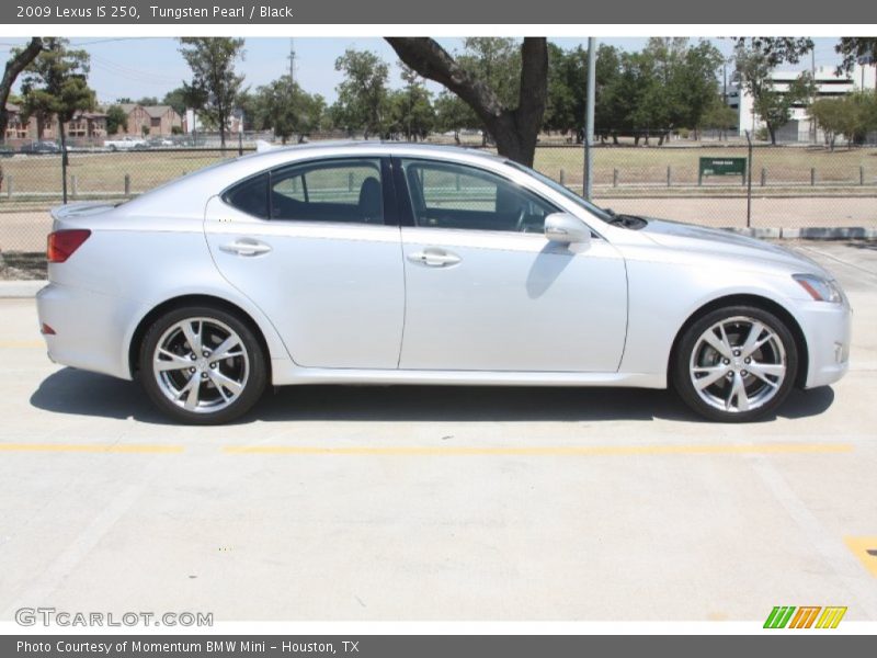 Tungsten Pearl / Black 2009 Lexus IS 250