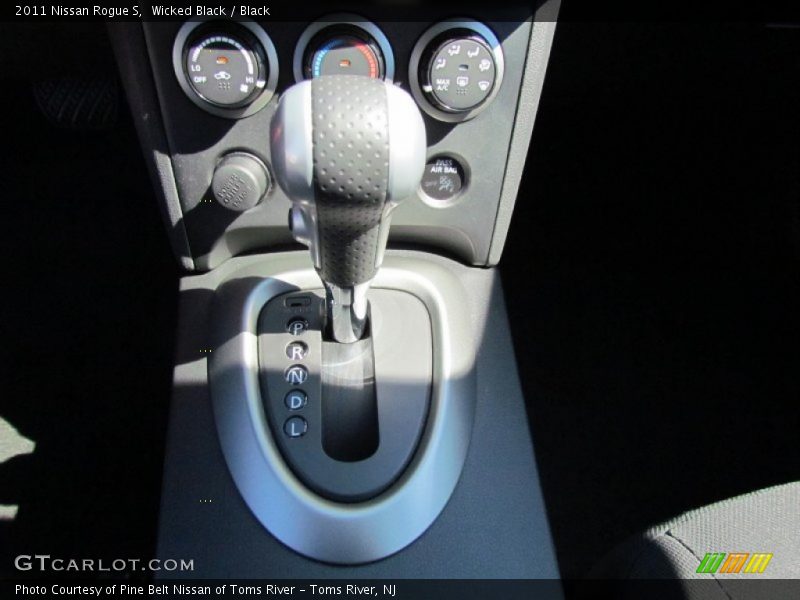 Wicked Black / Black 2011 Nissan Rogue S
