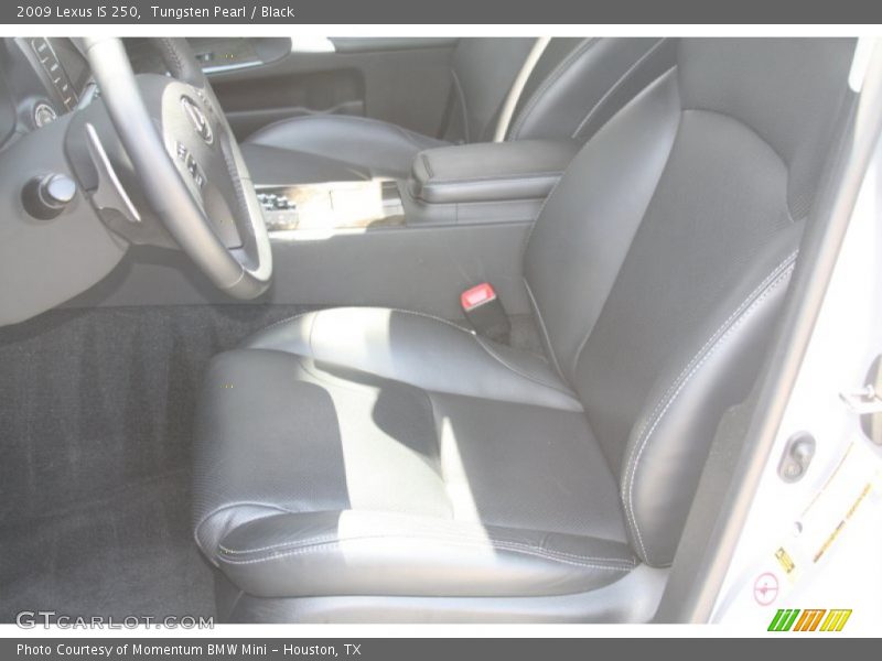 Tungsten Pearl / Black 2009 Lexus IS 250