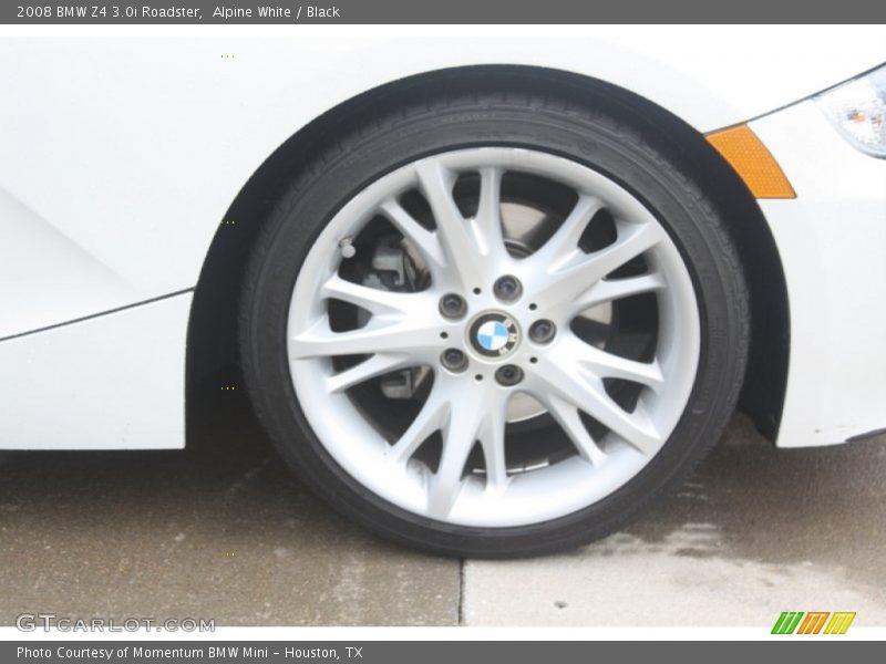 Alpine White / Black 2008 BMW Z4 3.0i Roadster