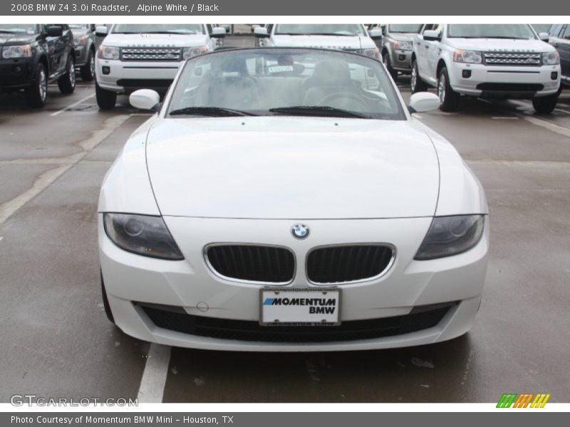 Alpine White / Black 2008 BMW Z4 3.0i Roadster
