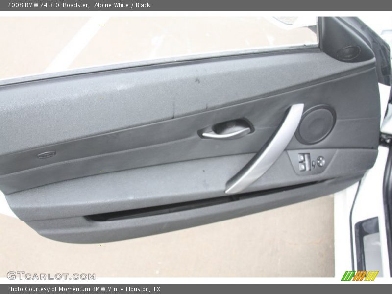 Alpine White / Black 2008 BMW Z4 3.0i Roadster