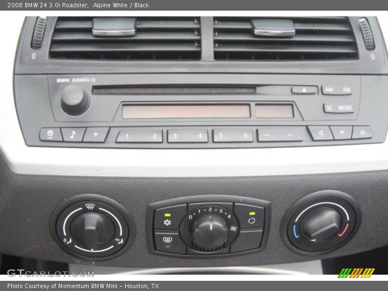 Alpine White / Black 2008 BMW Z4 3.0i Roadster