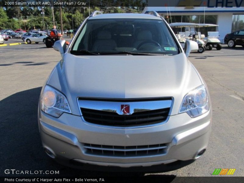 Silver Pearl / Gray 2008 Saturn VUE XR AWD