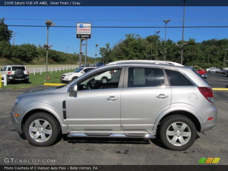 Silver Pearl / Gray 2008 Saturn VUE XR AWD