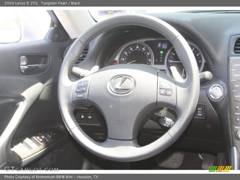 Tungsten Pearl / Black 2009 Lexus IS 250