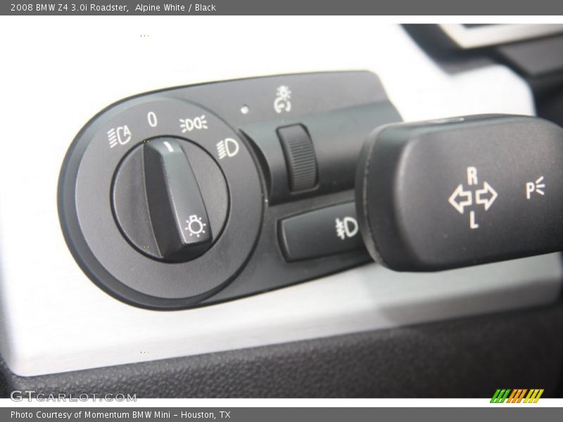 Alpine White / Black 2008 BMW Z4 3.0i Roadster