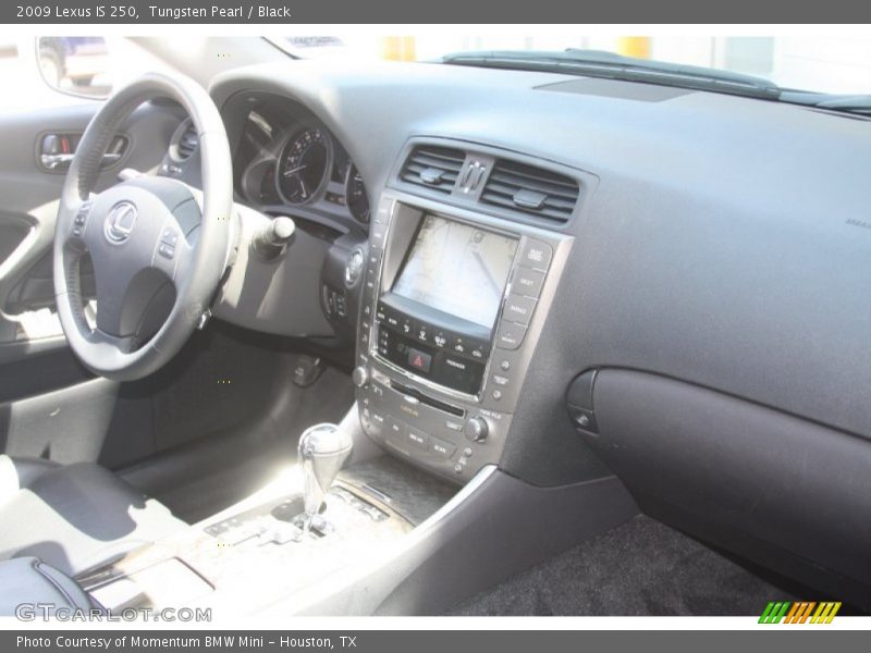 Tungsten Pearl / Black 2009 Lexus IS 250