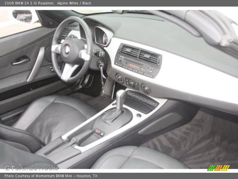 Alpine White / Black 2008 BMW Z4 3.0i Roadster