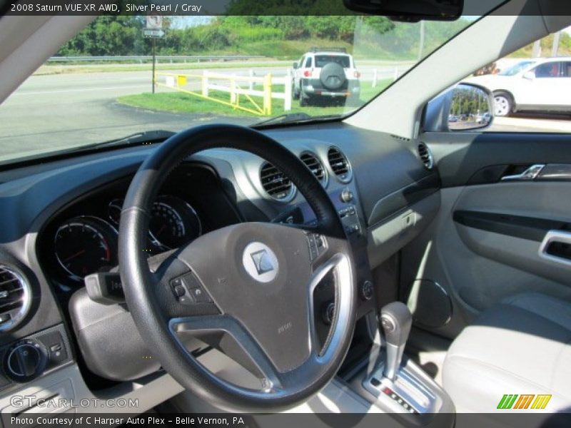 Silver Pearl / Gray 2008 Saturn VUE XR AWD