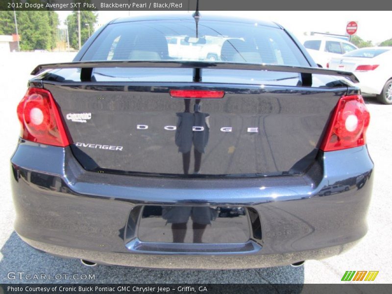  2012 Avenger SXT Plus Blackberry Pearl