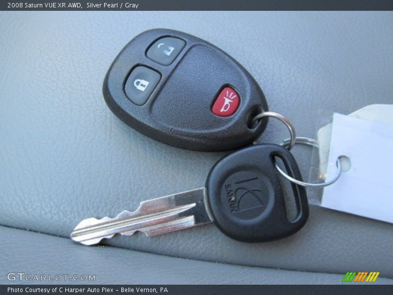 Silver Pearl / Gray 2008 Saturn VUE XR AWD