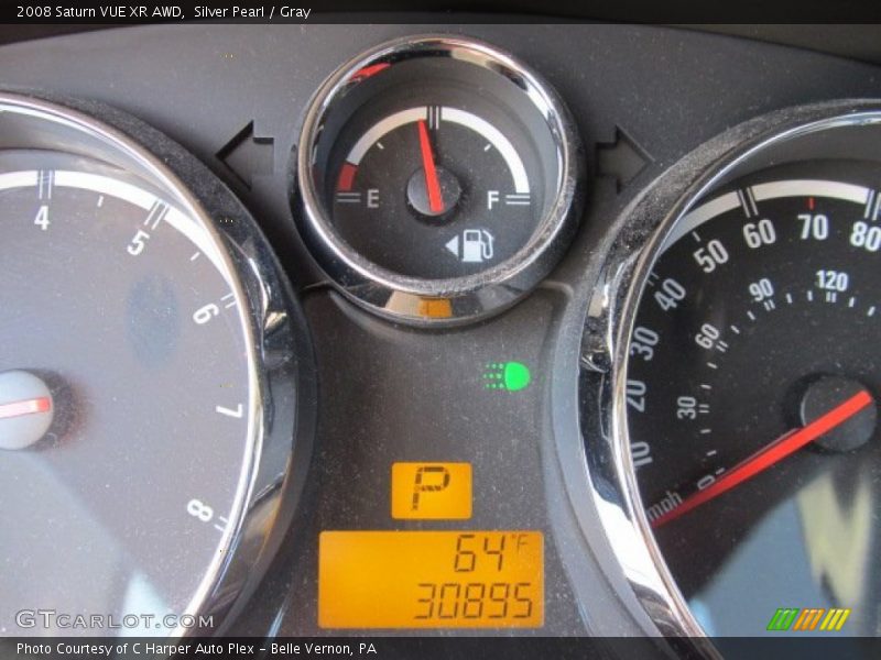 Silver Pearl / Gray 2008 Saturn VUE XR AWD