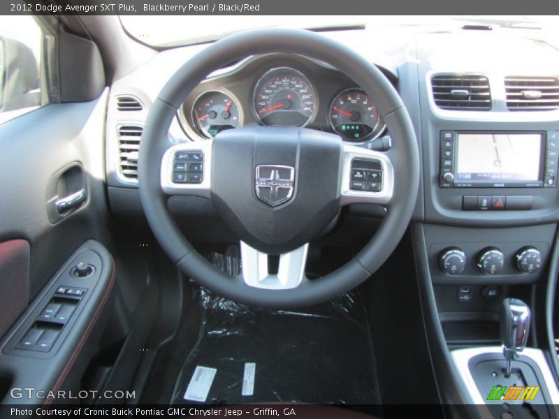 Dashboard of 2012 Avenger SXT Plus
