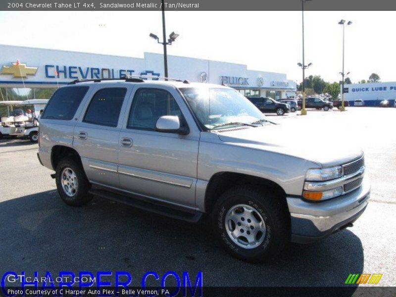 Sandalwood Metallic / Tan/Neutral 2004 Chevrolet Tahoe LT 4x4