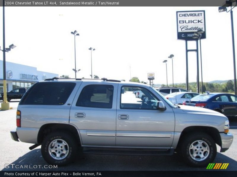 Sandalwood Metallic / Tan/Neutral 2004 Chevrolet Tahoe LT 4x4