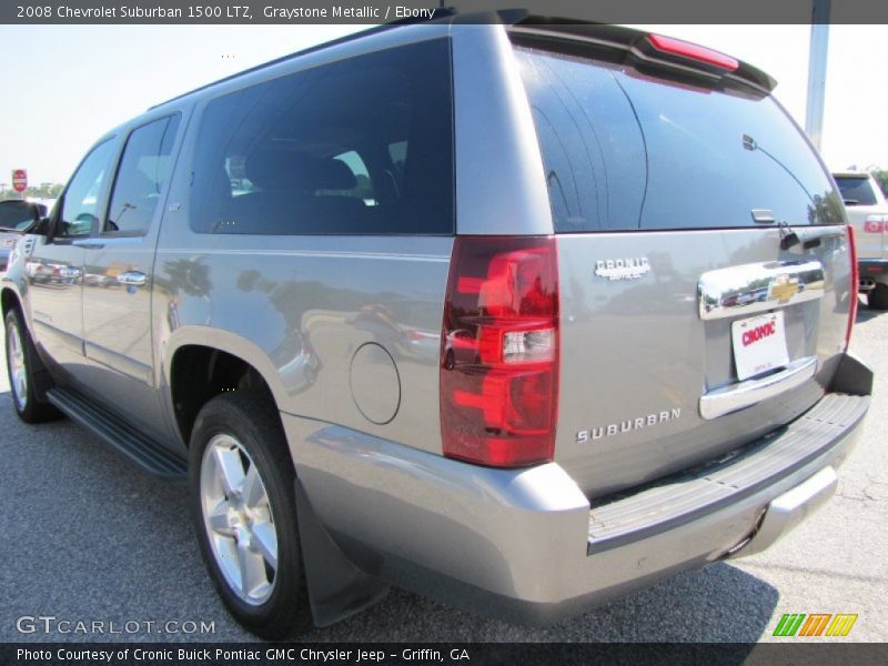 Graystone Metallic / Ebony 2008 Chevrolet Suburban 1500 LTZ