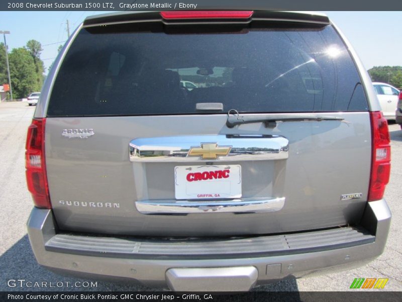 Graystone Metallic / Ebony 2008 Chevrolet Suburban 1500 LTZ