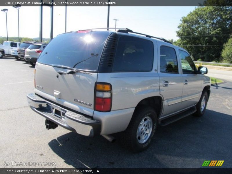 Sandalwood Metallic / Tan/Neutral 2004 Chevrolet Tahoe LT 4x4