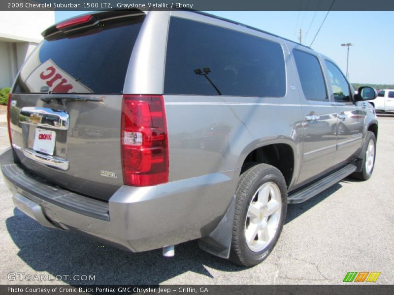 Graystone Metallic / Ebony 2008 Chevrolet Suburban 1500 LTZ