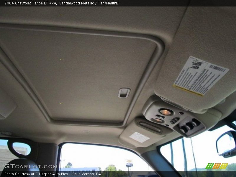 Sandalwood Metallic / Tan/Neutral 2004 Chevrolet Tahoe LT 4x4