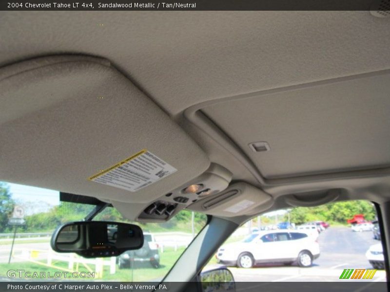 Sandalwood Metallic / Tan/Neutral 2004 Chevrolet Tahoe LT 4x4