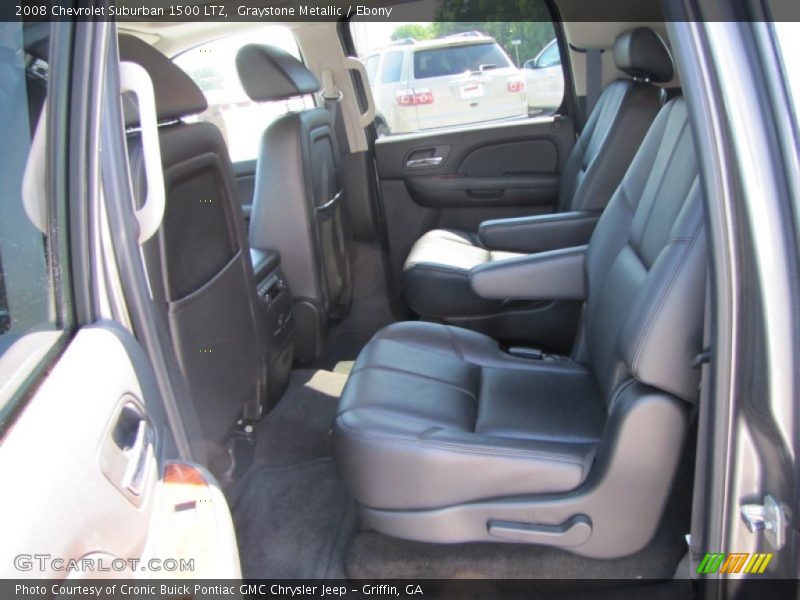 Graystone Metallic / Ebony 2008 Chevrolet Suburban 1500 LTZ