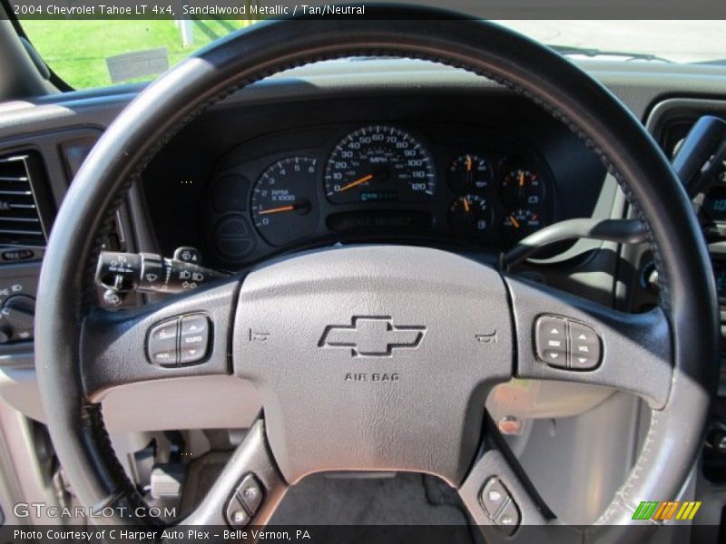 Sandalwood Metallic / Tan/Neutral 2004 Chevrolet Tahoe LT 4x4