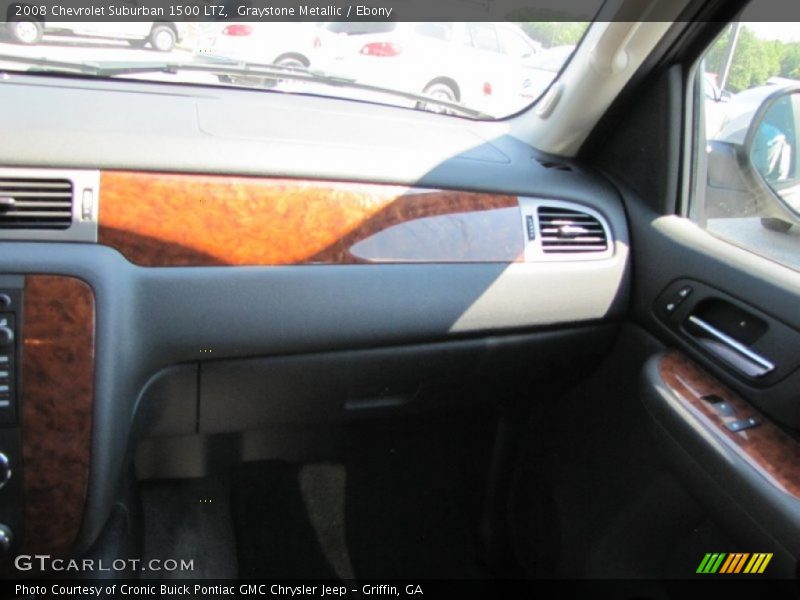 Graystone Metallic / Ebony 2008 Chevrolet Suburban 1500 LTZ