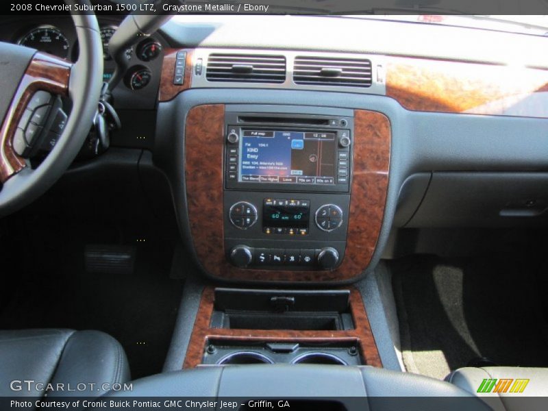 Graystone Metallic / Ebony 2008 Chevrolet Suburban 1500 LTZ