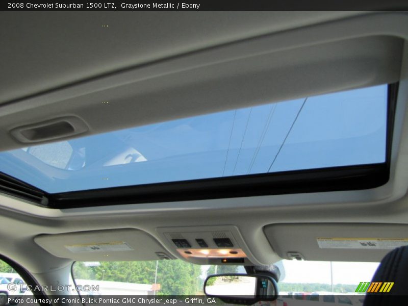 Graystone Metallic / Ebony 2008 Chevrolet Suburban 1500 LTZ