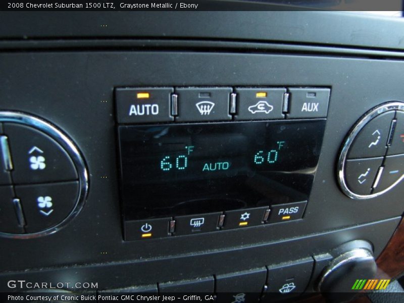 Controls of 2008 Suburban 1500 LTZ