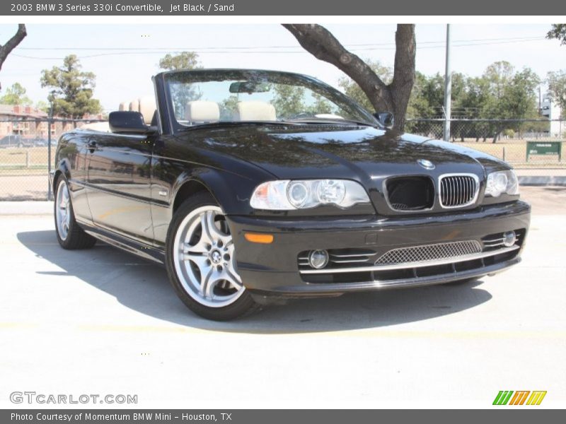 Front 3/4 View of 2003 3 Series 330i Convertible