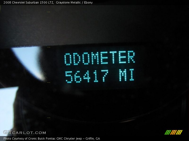 Graystone Metallic / Ebony 2008 Chevrolet Suburban 1500 LTZ