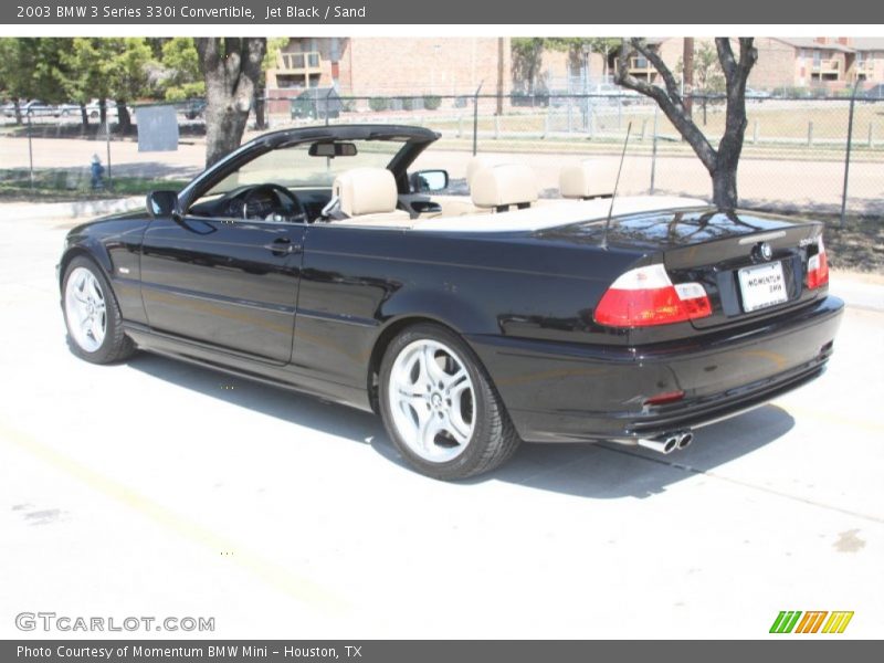 Jet Black / Sand 2003 BMW 3 Series 330i Convertible