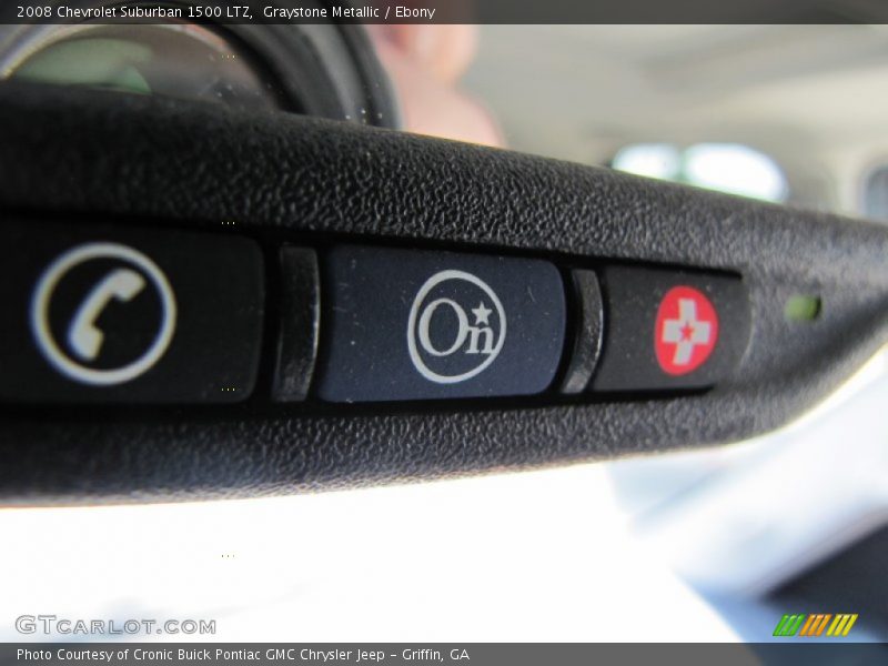 Graystone Metallic / Ebony 2008 Chevrolet Suburban 1500 LTZ