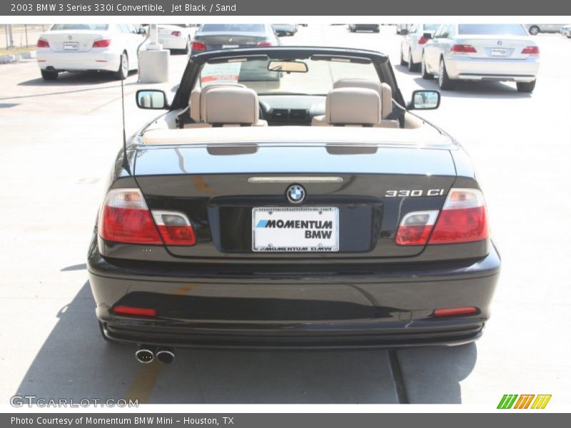 Jet Black / Sand 2003 BMW 3 Series 330i Convertible